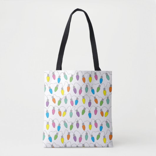 Tote Bag Feux de Noël (Devant)