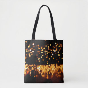 Tote Bag Feux de parties scintillant Abstraits