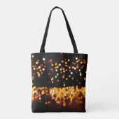 Tote Bag Feux de parties scintillant Abstraits (Dos)