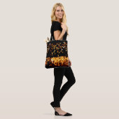 Tote Bag Feux de parties scintillant Abstraits (Sur le modèle)