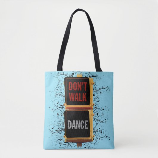 Tote Bag Feux de signalisation de danse (Devant)