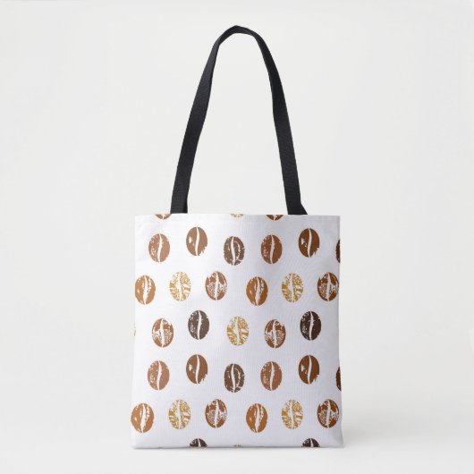 Tote Bag Fèves de café (Devant)