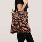 Tote Bag Fèves de café (De près)