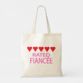 Tote Bag Fiancée Cinq Coeurs (Dos)