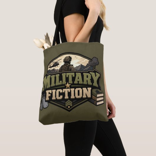 Tote Bag Fiction Militaire (De près)