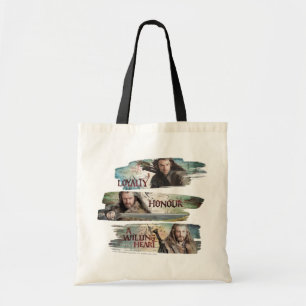 Tote Bag Fidélité, honneur, un coeur disposé