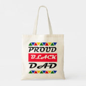 Tote Bag Fier papa noir Junetdix (Dos)