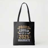 Tote Bag Fière Cousin D'Un Diplôme Familial De 2025 (Devant)