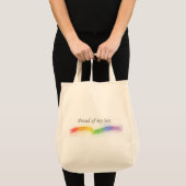 Tote Bag Fière de mon Fils (Devant (produit))