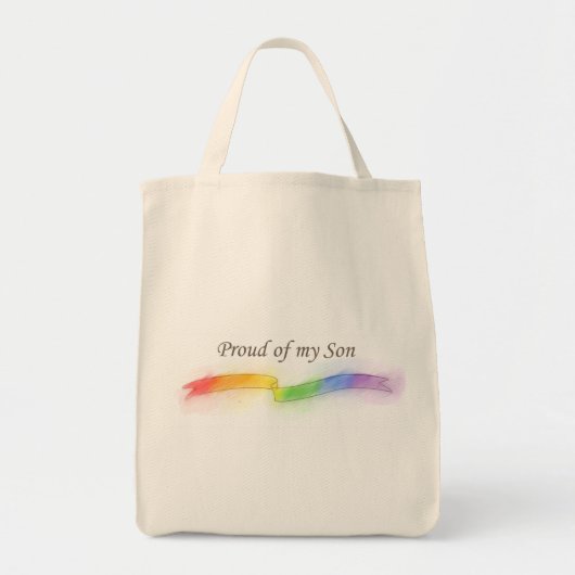 Tote Bag Fière de mon Fils (Devant)