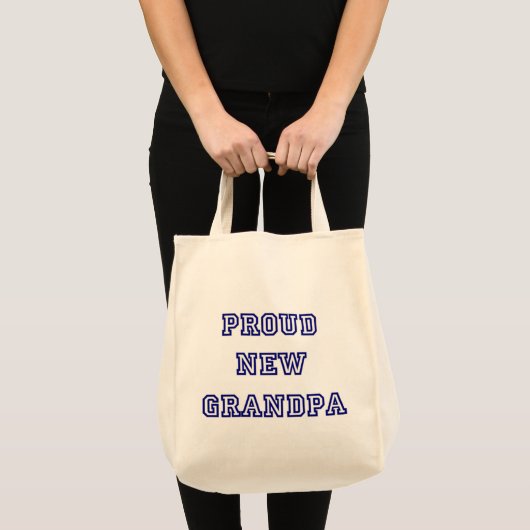 Tote Bag Fiers nouveaux T-shirts Grandpa-University (Devant (produit))