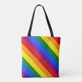 Tote Bag Fierté arc-en-ciel (Dos)