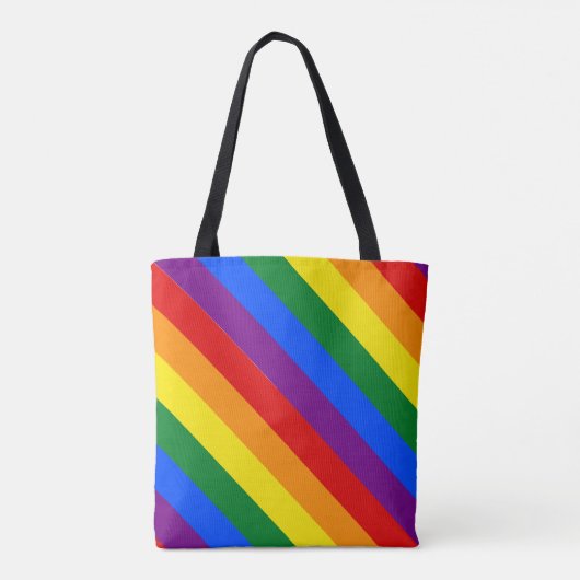 Tote Bag Fierté arc-en-ciel (Dos)