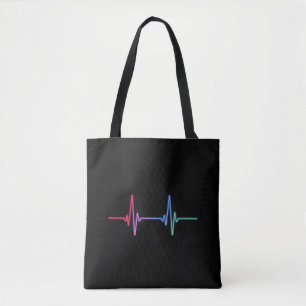 Tote Bag Fierté arc-en-ciel alliée LGBTQ