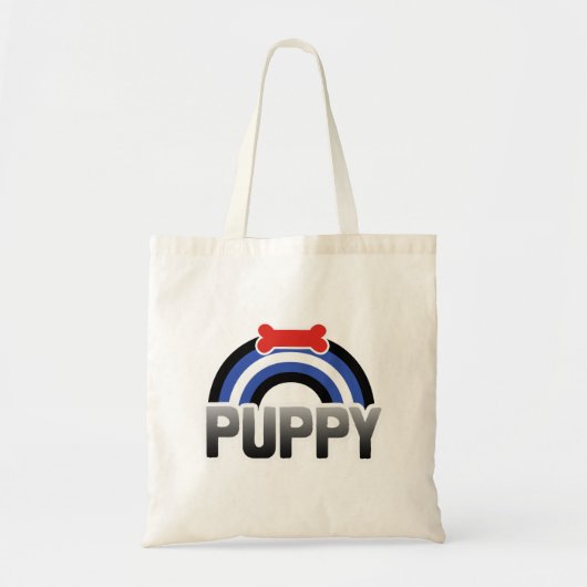 Tote Bag Fierté de jeu de chiot (Devant)