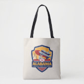 Tote Bag Fierté de l'État | Alabama (Devant)