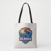 Tote Bag Fierté de l'État | Alaska (Devant)