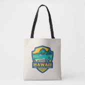 Tote Bag Fierté de l'État | Hawaii (Devant)