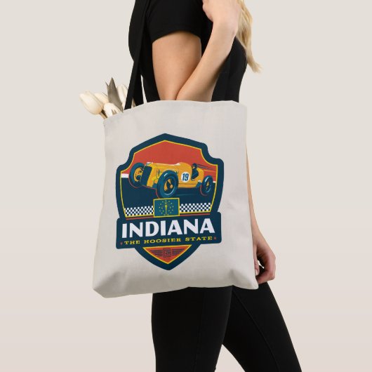Tote Bag Fierté de l'État | Indiana (De près)