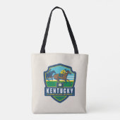 Tote Bag Fierté de l'État | Kentucky (Dos)