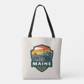 Tote Bag Fierté de l'État | Maine (Dos)
