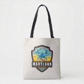 Tote Bag Fierté de l'État | Maryland (Devant)