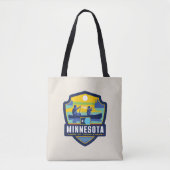 Tote Bag Fierté de l'État | Minnesota (Devant)