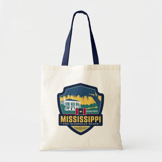 Tote Bag Fierté de l'État | Mississippi (Devant)