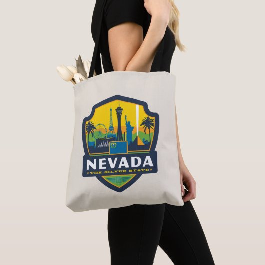 Tote Bag Fierté de l'État | Nevada (De près)
