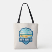 Tote Bag Fierté de l'État | New Jersey (Dos)