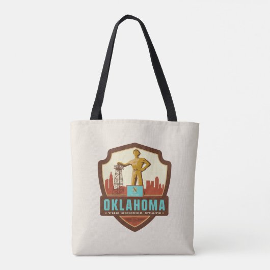 Tote Bag Fierté de l'État | Oklahoma (Dos)