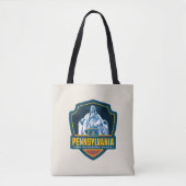 Tote Bag Fierté de l'État | Pennsylvanie (Devant)