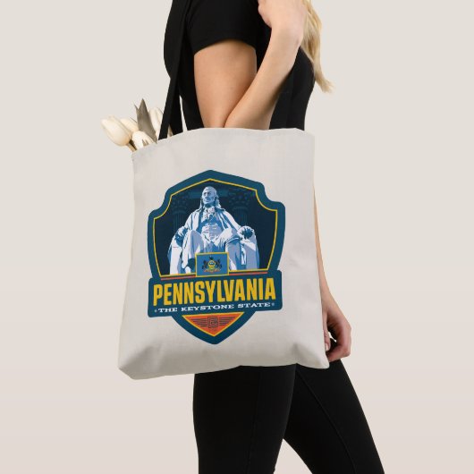 Tote Bag Fierté de l'État | Pennsylvanie (De près)