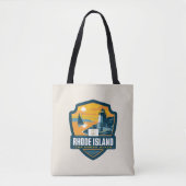 Tote Bag Fierté de l'État | Rhode Island (Devant)