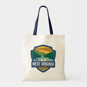 Tote Bag Fierté de l'État Virginie occidentale