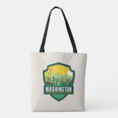 Tote Bag Fierté de l'État | Washington (Dos)