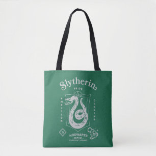 Tote Bag Fierté d'ELSLYTHERIN Ambition Ruse Blason
