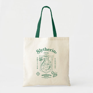 Tote Bag Fierté d'ELSLYTHERIN Ambition Ruse Blason