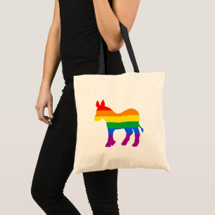 Tote Bag Fierté démocrate LGBTQ