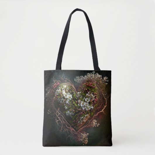 Tote Bag Fierté du coeur (Devant)