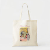 Tote Bag Fierté et préjudice Jane et Bingley de Jane Austen (Devant)