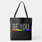 Tote Bag Fierté Gay pride Soyez vous (Devant)