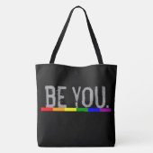 Tote Bag Fierté Gay pride Soyez vous (Dos)
