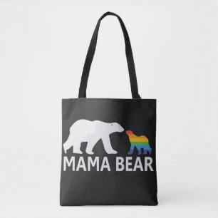 Tote Bag Fierté maman ours Fière maman Lgbt maman Ours