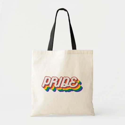 Tote Bag fierté | Style des années 70 (Devant)