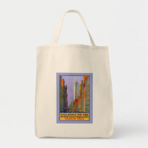Tote Bag Fifth Avenue New York Worlds Plus Grand Shopping S