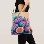 Tote Bag Fig coloré (De près)