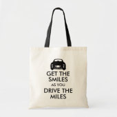Tote Bag Figarations Obtenez les sourires Citation Figaro S (Devant)