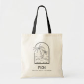 Tote Bag Figi Mariage Week-end Destination Mariage (Devant)