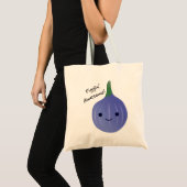 Tote Bag figue Awesome Fig Pun (Devant (produit))